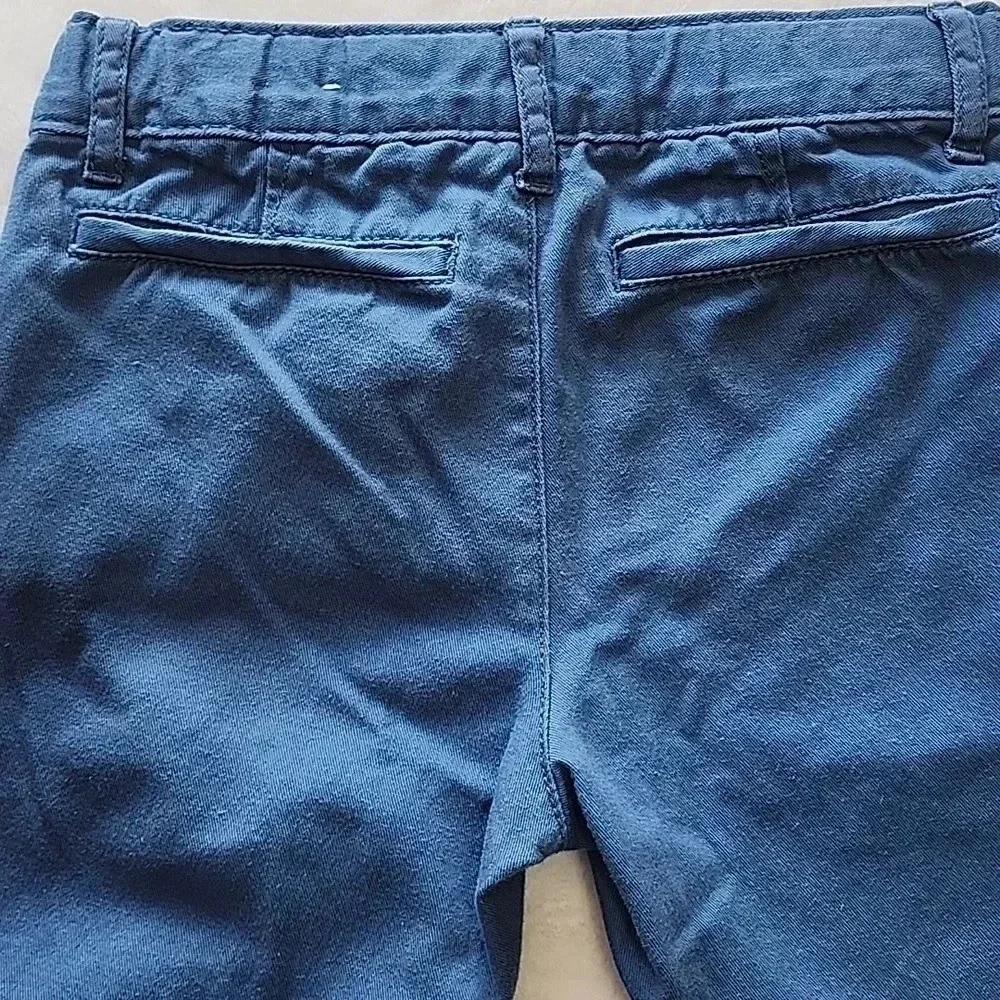 Boys The‎ Children's Place Uniform Skinny Chino Pants, Size 6, Bluestone, GUC